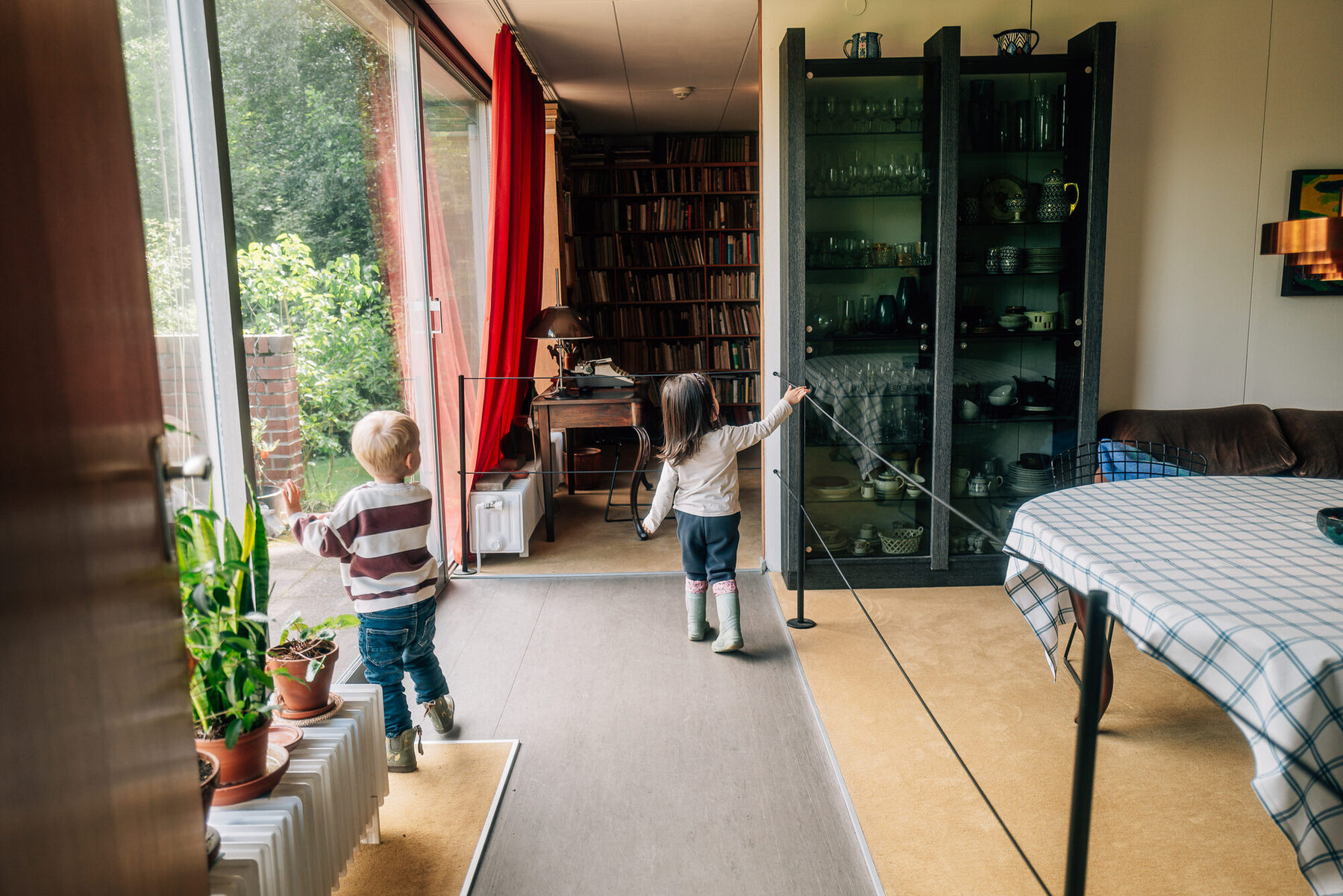 Weg durch das Museumsgelände am Kiekeberg